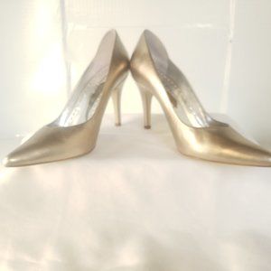 Gianni Bini Gold Fusion Icicle High heels NWOT